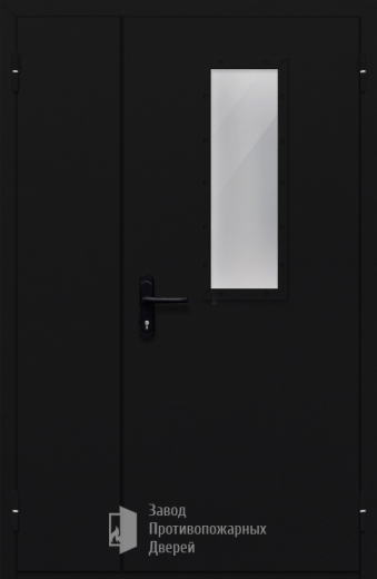Фото двери «Полуторная со стеклом №24» в Химкам