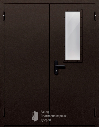 Фото двери «Двупольная со одним стеклом №410» в Химкам