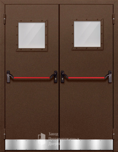 Фото двери «Двупольная с отбойником №38» в Химкам