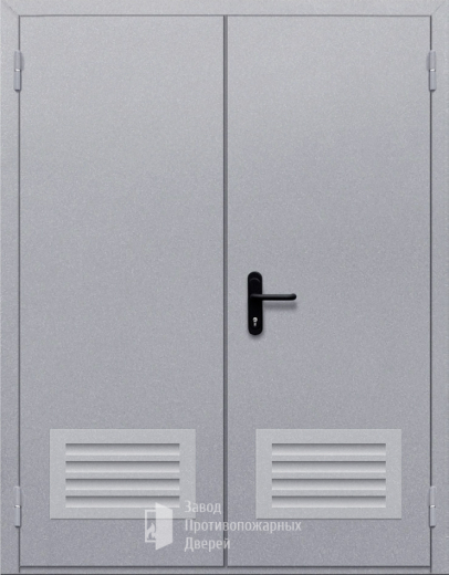 Фото двери «Двупольная с решеткой» в Химкам