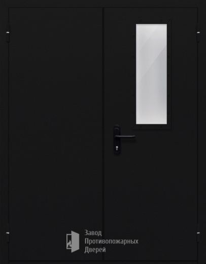 Фото двери «Двупольная со одним стеклом №44» в Химкам