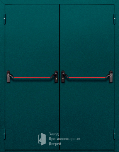 Фото двери «Двупольная глухая с антипаникой №16» в Химкам