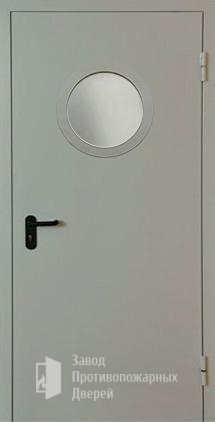 Фото двери «Однопольная с круглым стеклом EI-30» в Химкам