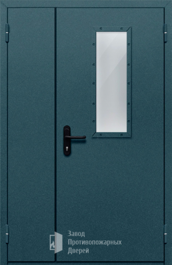 Фото двери «Полуторная со стеклом №27» в Химкам
