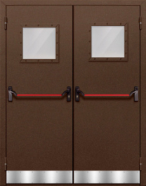 Фото двери «Двупольная с отбойником №38» в Химкам
