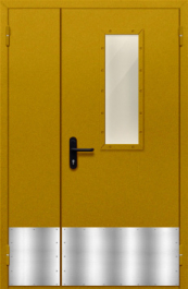 Фото двери «Полуторная с отбойником №28» в Химкам