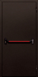 Фото двери «Однопольная глухая с антипаникой №410» в Химкам