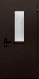 Фото двери «Однопольная со стеклом №510» в Химкам