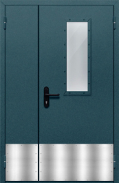 Фото двери «Полуторная с отбойником №34» в Химкам