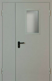 Фото двери «Полуторная со стеклом EI-30» в Химкам
