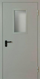 Фото двери «Однопольная со стеклопакетом EI-30» в Химкам