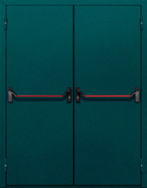 Фото двери «Двупольная глухая с антипаникой №16» в Химкам