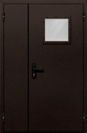 Фото двери «Полуторная со стеклом №810» в Химкам