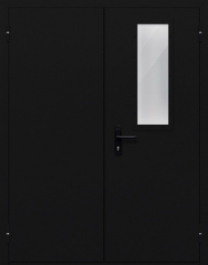 Фото двери «Двупольная со одним стеклом №44» в Химкам