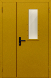 Фото двери «Полуторная со стеклом №25» в Химкам
