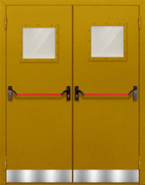 Фото двери «Двупольная с отбойником №28» в Химкам