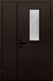Фото двери «Полуторная со стеклом №210» в Химкам