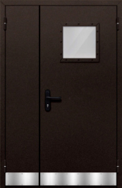 Фото двери «Полуторная с отбойником №42» в Химкам