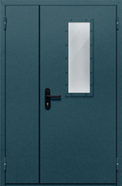 Фото двери «Полуторная со стеклом №27» в Химкам