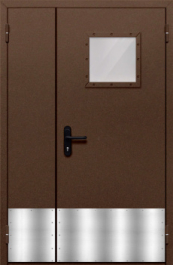 Фото двери «Полуторная с отбойником №35» в Химкам